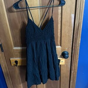 Aerie crochet dress